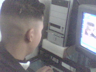 moi avec mon ordinateur